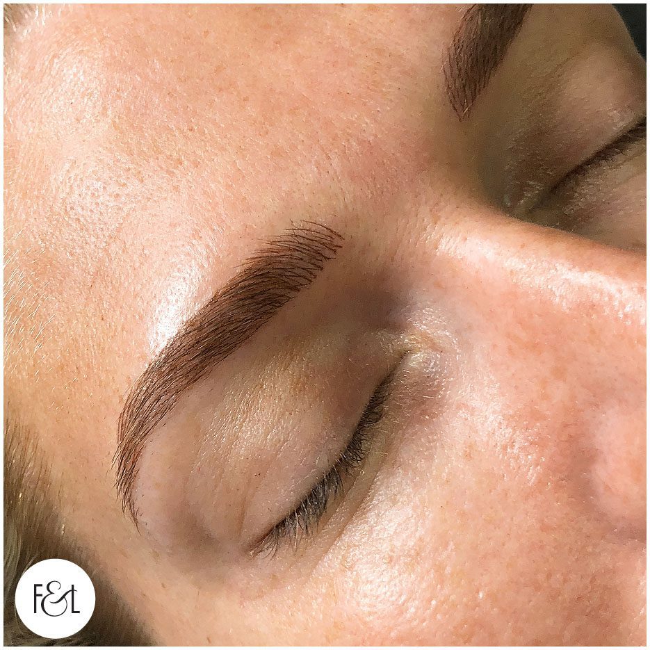 microblading photo - caroline - after
