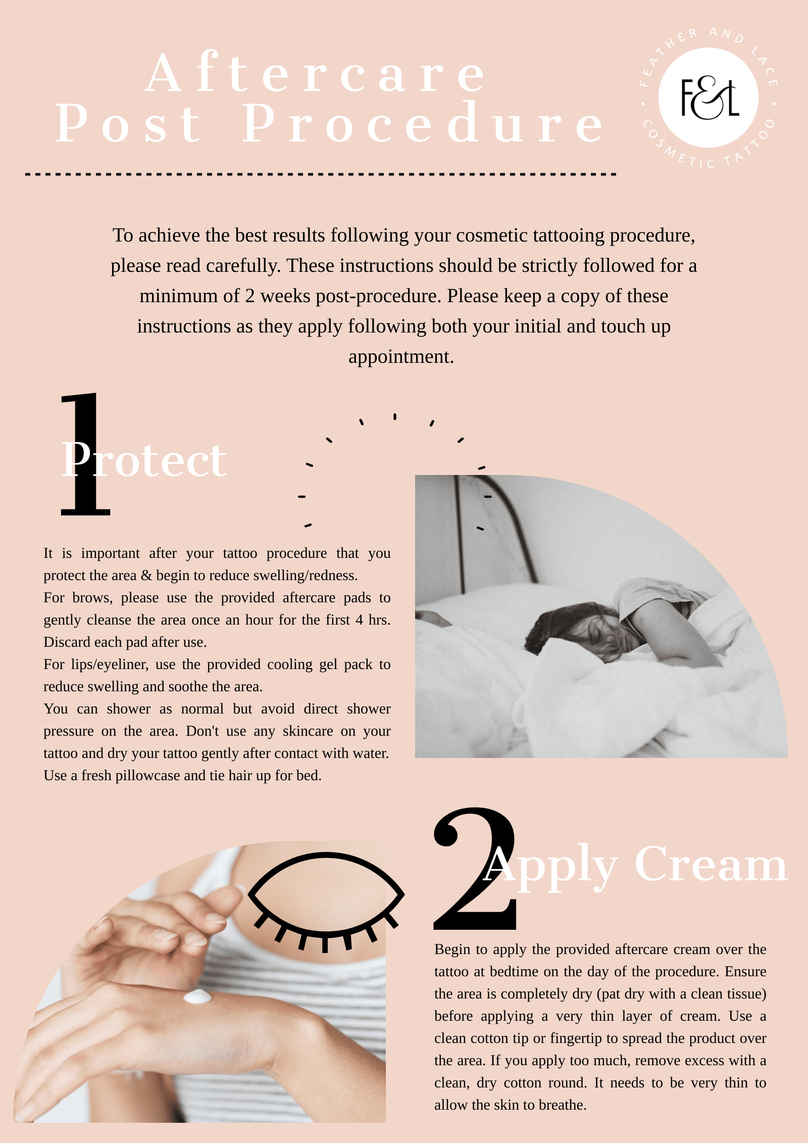 cosmetic tattoo aftercare