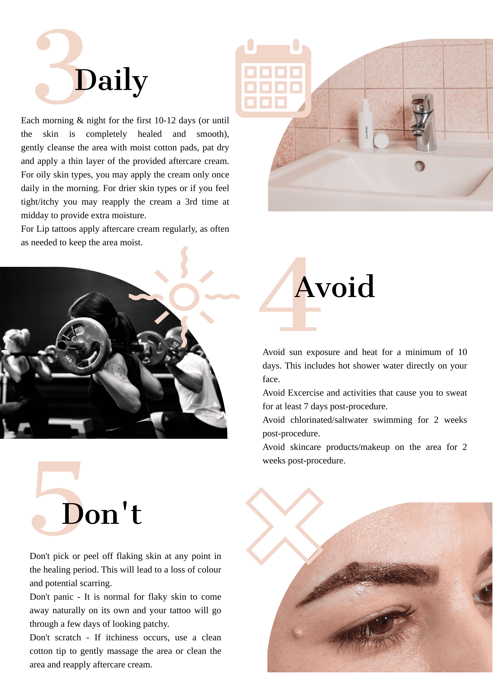 cosmetic tattoo aftercare 3
